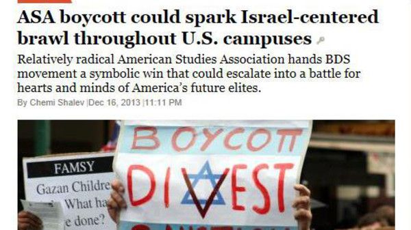 ASA boikot akademik Israel