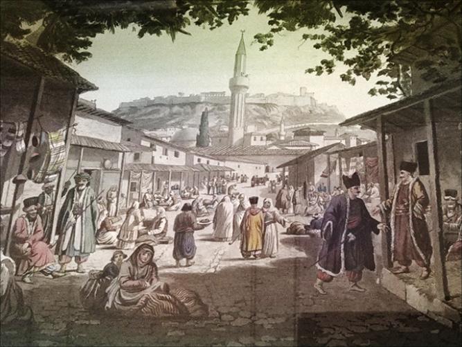 Athena di masa Ottoman - pasar