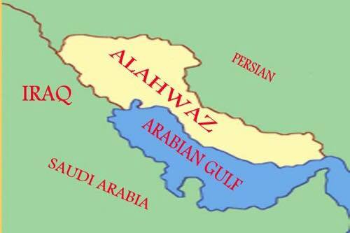 map ahwaz